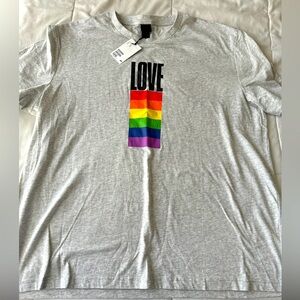 New With Tags- Mens H&M Pride Tee- XL